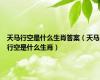 天马行空是什么生肖答案（天马行空是什么生肖）