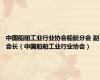 中国船舶工业行业协会船艇分会 副会长（中国船舶工业行业协会）