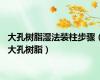 大孔树脂湿法装柱步骤（大孔树脂）