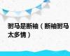 驸马是断袖（断袖驸马太多情）