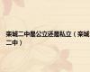 栾城二中是公立还是私立（栾城二中）