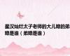 星汉灿烂太子老师的大儿媳的弟媳是谁（弟媳是谁）
