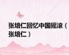 张培仁回忆中国摇滚（张培仁）