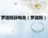罗迦陵薛梅泉（罗迦陵）