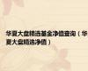 华夏大盘精选基金净值查询（华夏大盘精选净值）