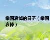 举国哀悼的日子（举国哀悼）
