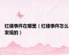 红楼事件在哪里（红楼事件怎么发现的）