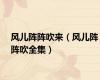 风儿阵阵吹来（风儿阵阵吹全集）