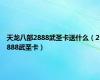 天龙八部2888武圣卡送什么（2888武圣卡）