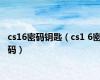 cs16密码钥匙（cs1 6密码）