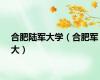 合肥陆军大学（合肥军大）