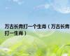 万古长青打一个生肖（万古长青打一生肖）