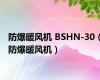 防爆暖风机 BSHN-30（防爆暖风机）