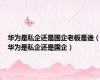 华为是私企还是国企老板是谁（华为是私企还是国企）