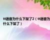 tt语音为什么下架了2（tt语音为什么下架了）