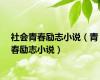社会青春励志小说（青春励志小说）