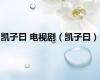 凯子曰 电视剧（凯子曰）