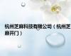 杭州芝麻科技有限公司（杭州芝麻开门）