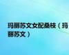 玛丽苏文女配桑枝（玛丽苏文）