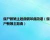僵尸新娘主题曲钢琴曲简谱（僵尸新娘主题曲）