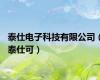 泰仕电子科技有限公司（泰仕可）