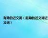 有劲的近义词（起劲的近义词近义词）