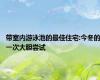 带室内游泳池的最佳住宅:今冬的一次大胆尝试