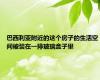 巴西利亚附近的这个房子的生活空间被装在一排玻璃盒子里