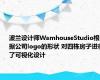 波兰设计师WamhouseStudio根据公司logo的形状 对四栋房子进行了可视化设计