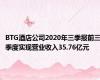 BTG酒店公司2020年三季报前三季度实现营业收入35.76亿元