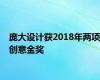 庞大设计获2018年两项创意金奖