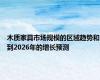 木质家具市场规模的区域趋势和到2026年的增长预测