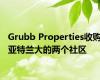 Grubb Properties收购亚特兰大的两个社区