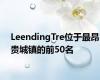 LeendingTre位于最昂贵城镇的前50名