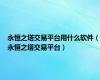 永恒之塔交易平台用什么软件（永恒之塔交易平台）