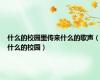 什么的校园里传来什么的歌声（什么的校园）
