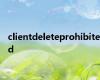 clientdeleteprohibited