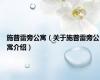 施普雷旁公寓（关于施普雷旁公寓介绍）