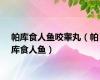 帕库食人鱼咬睾丸（帕库食人鱼）