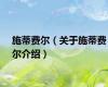 施蒂费尔（关于施蒂费尔介绍）