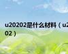 u20202是什么材料（u202）