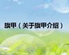 旗甲（关于旗甲介绍）