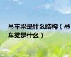 吊车梁是什么结构（吊车梁是什么）