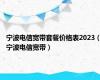 宁波电信宽带套餐价格表2023（宁波电信宽带）