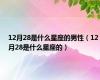 12月28是什么星座的男性（12月28是什么星座的）