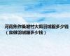河南焦作桑坡村大鹅羽绒服多少钱（定做羽绒服多少钱）