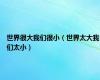 世界很大我们很小（世界太大我们太小）