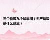 三个阶级九个阶层图（无产阶级是什么意思）