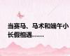 当赛马、马术和端午小长假相遇……