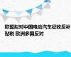 欧盟拟对中国电动汽车征收反补贴税 欧洲多国反对